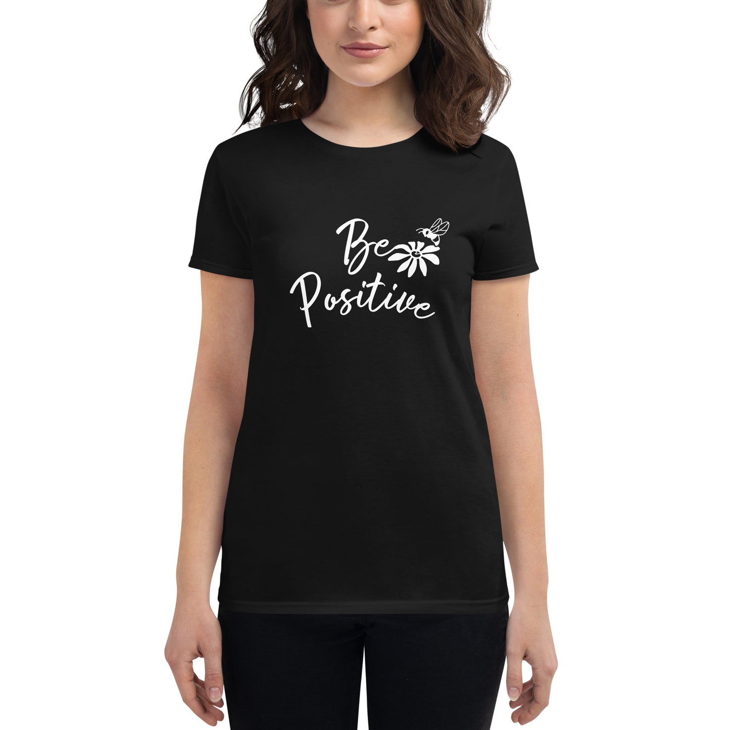 Women's short sleeve 'Positive' t-shirt