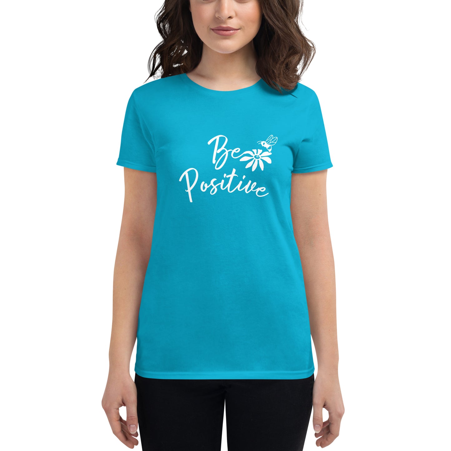 Women's short sleeve 'Positive' t-shirt