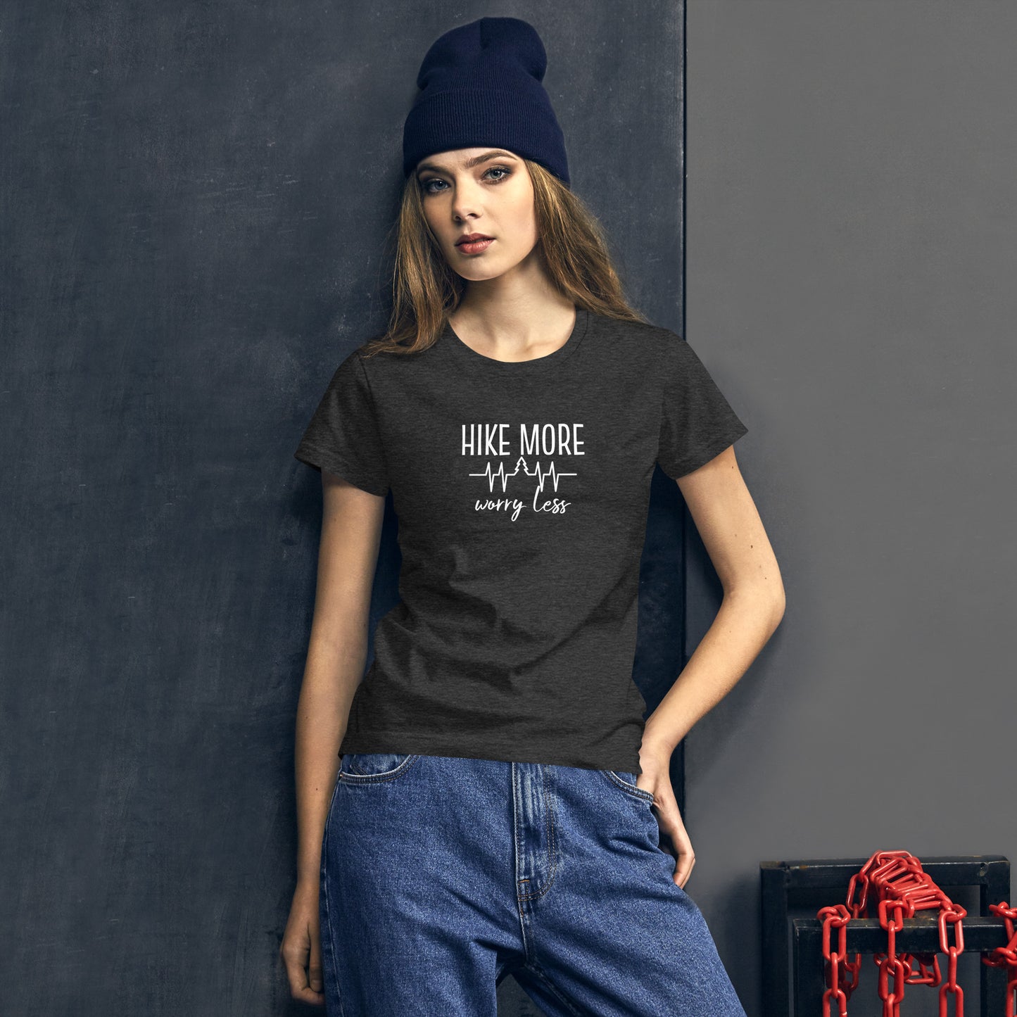 Women's short sleeve ' Worry Less' t-shirt