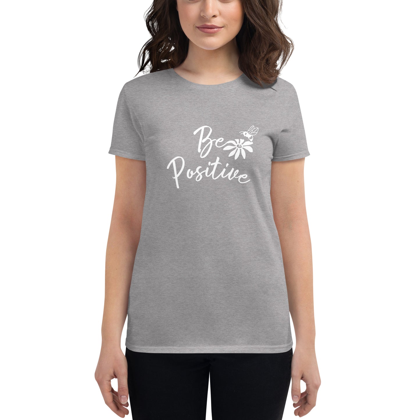 Women's short sleeve 'Positive' t-shirt