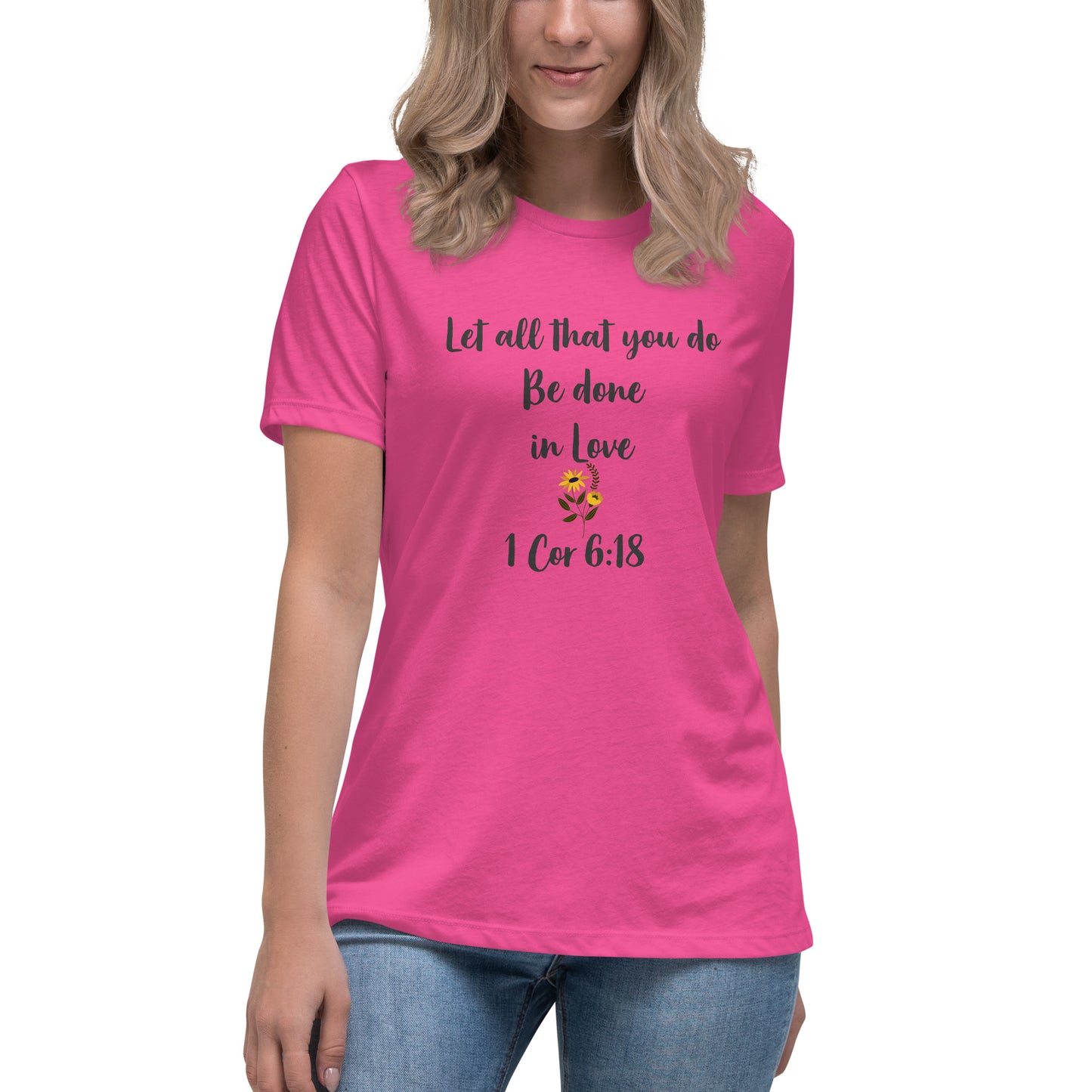 Women's Relaxed 'All that you do' T-Shirt