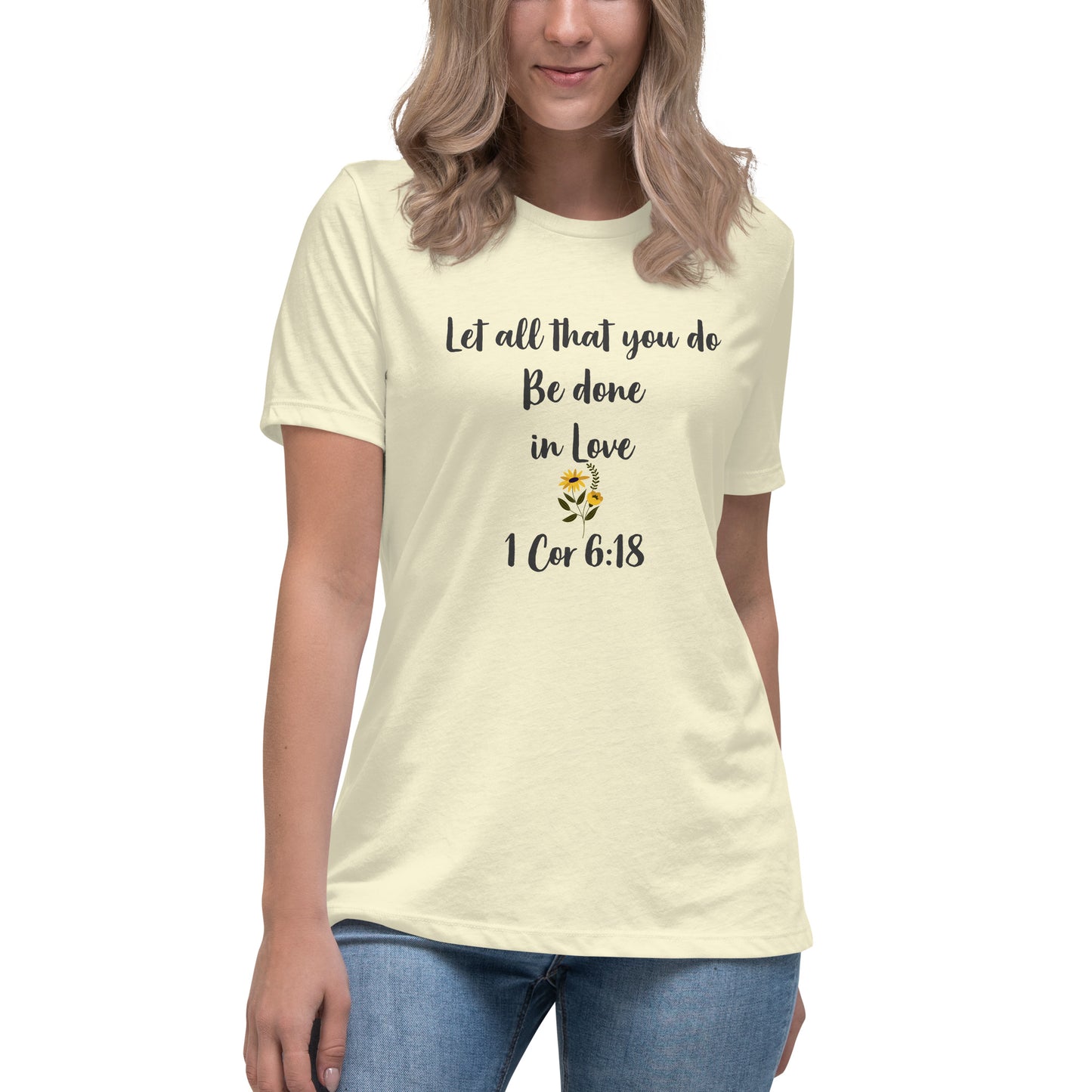 Women's Relaxed 'All that you do' T-Shirt