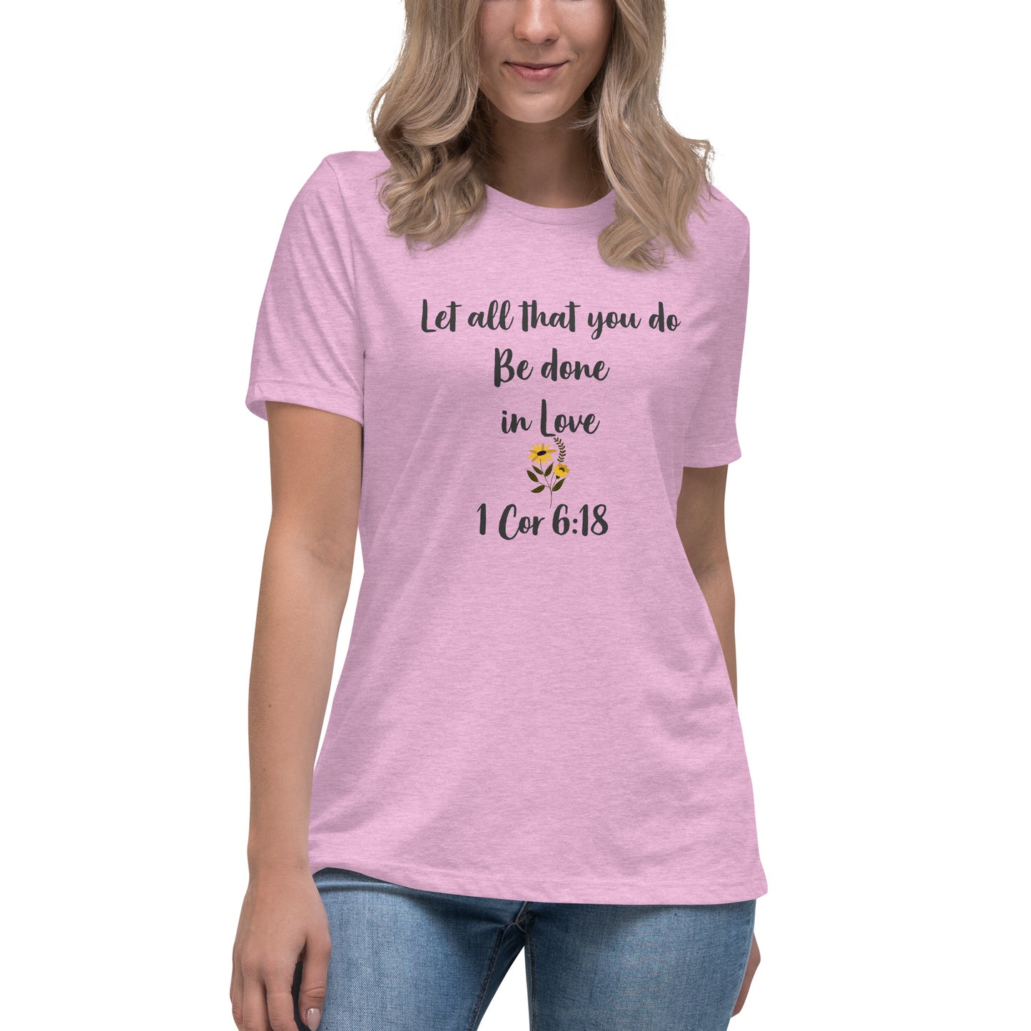 Women's Relaxed 'All that you do' T-Shirt