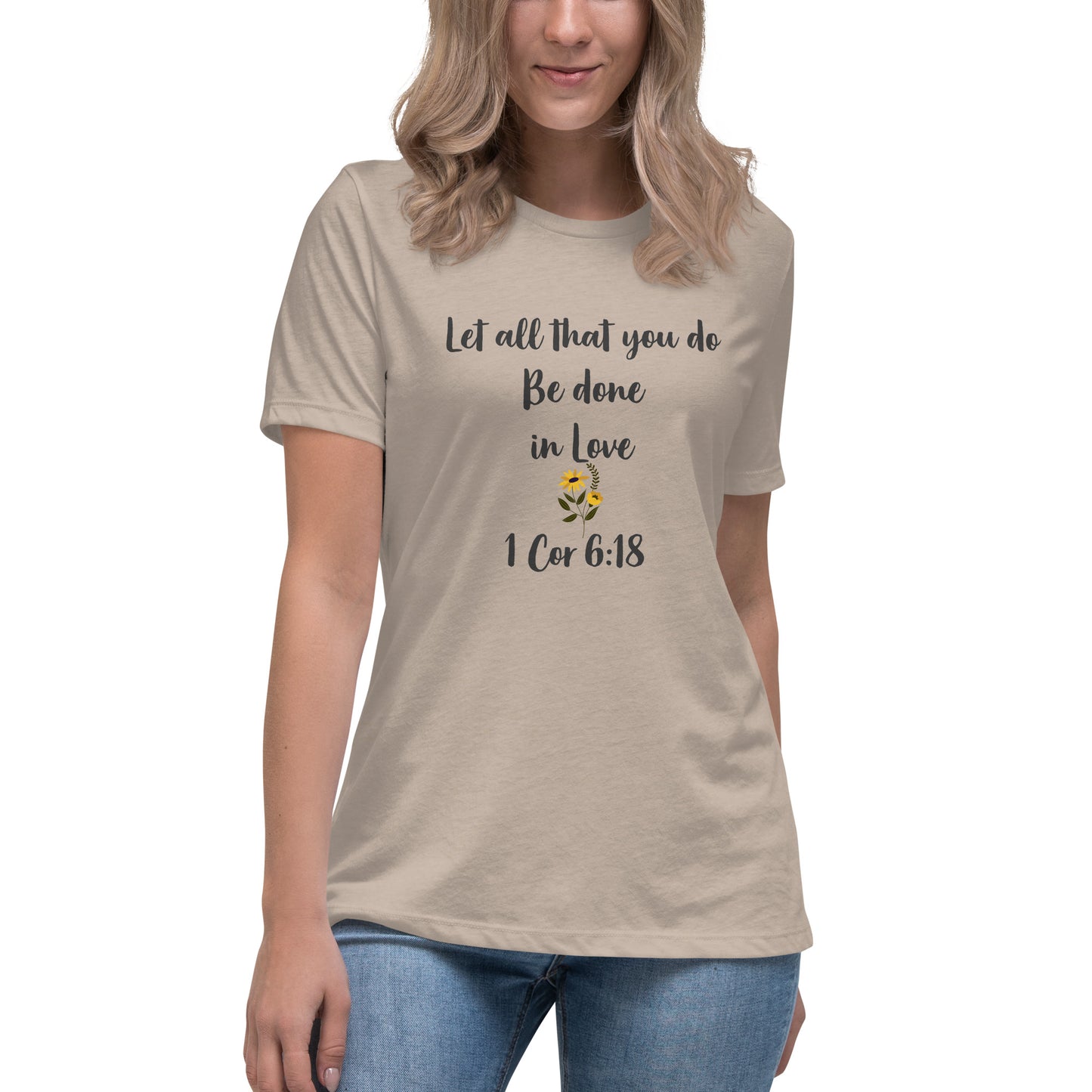 Women's Relaxed 'All that you do' T-Shirt