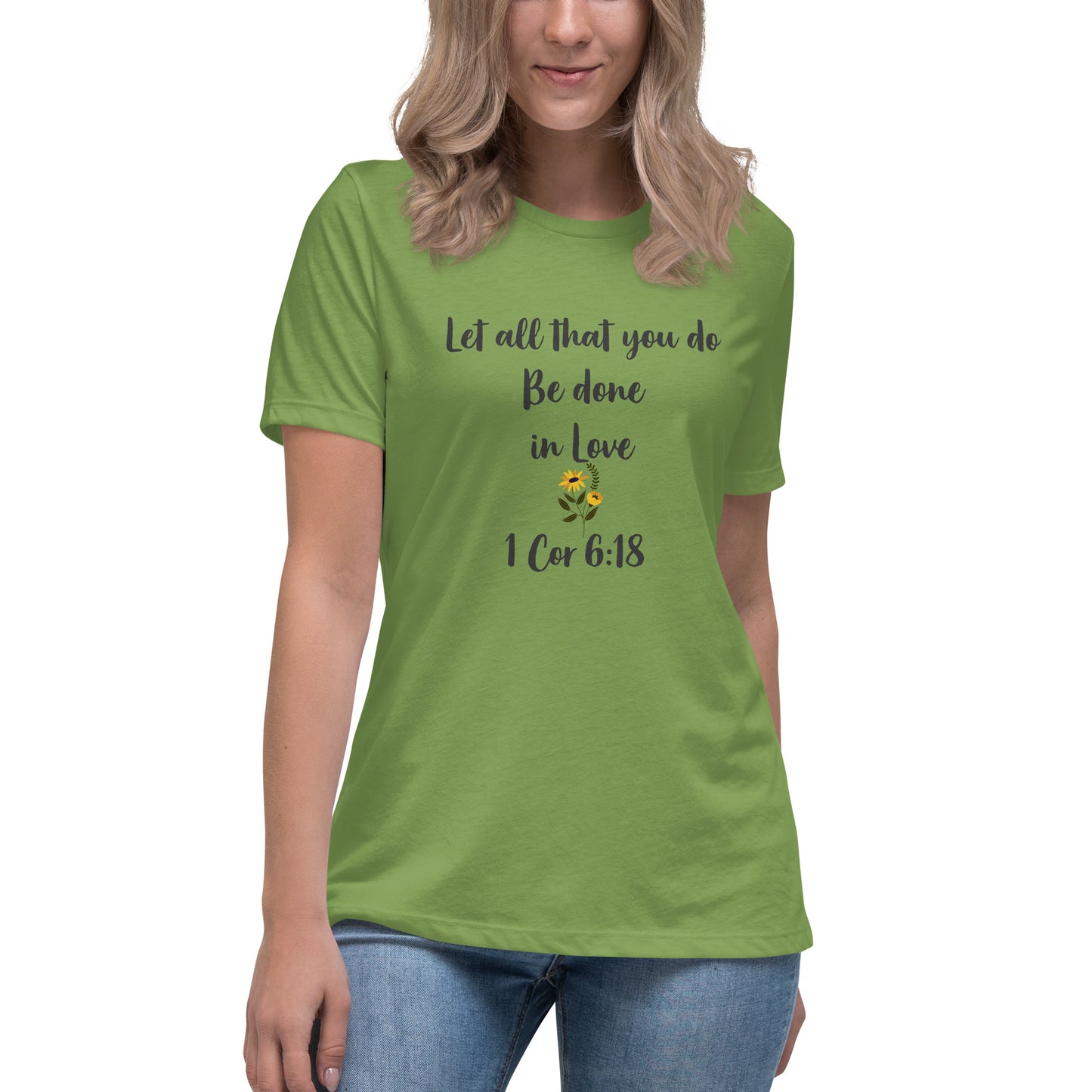 Women's Relaxed 'All that you do' T-Shirt