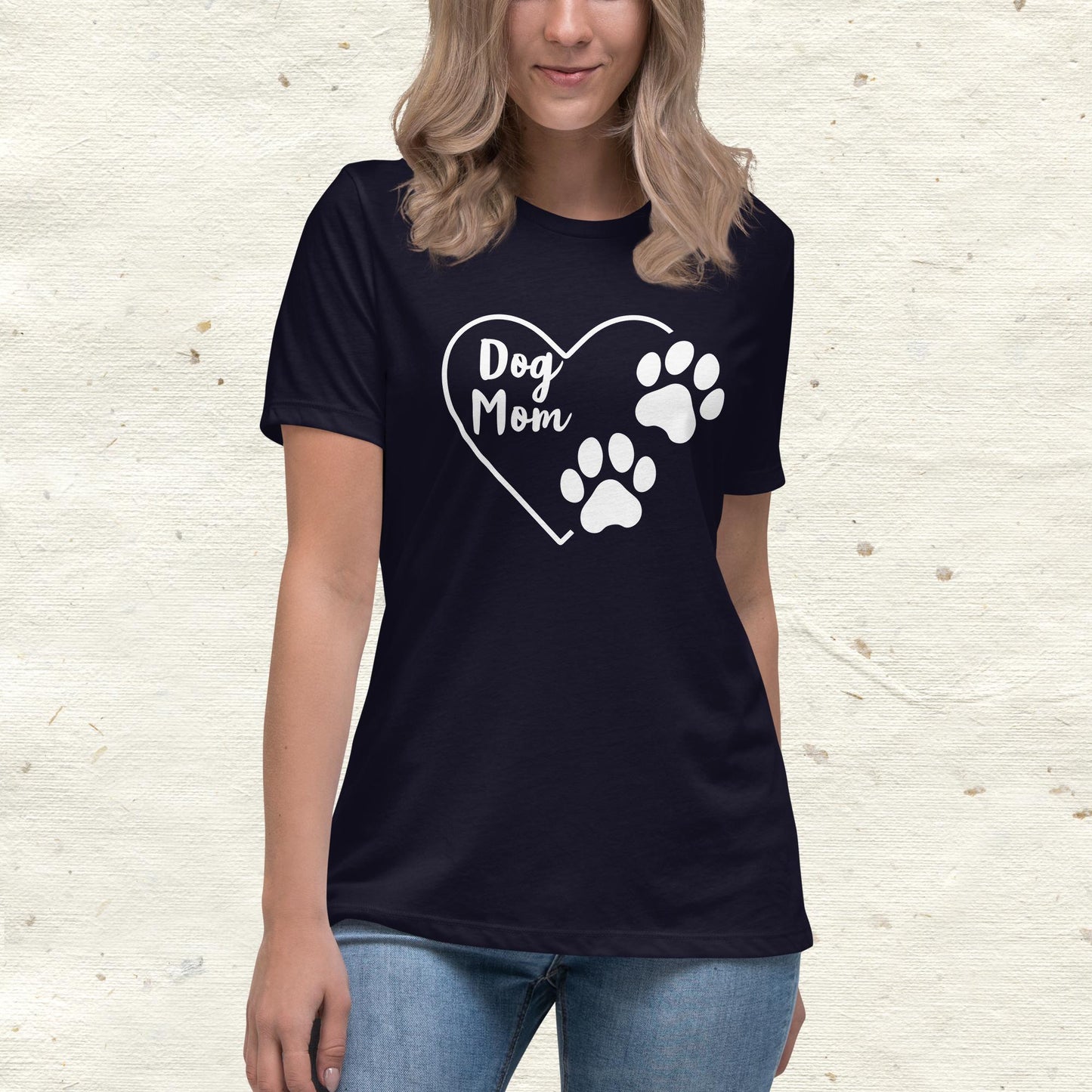 Women's Relaxed 'Dog Mom' T-Shirt